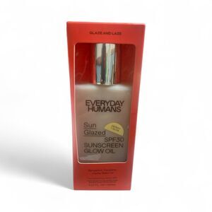 Everyday Humans Sun Glazed Sunscreen Glow Oil SPF 30 – 150ml / 5.07 fl oz NIB
